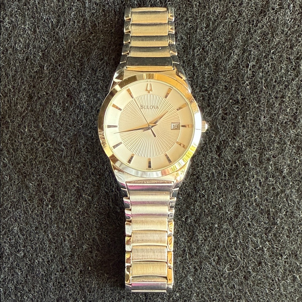 Bulova Men's Silver Watch
